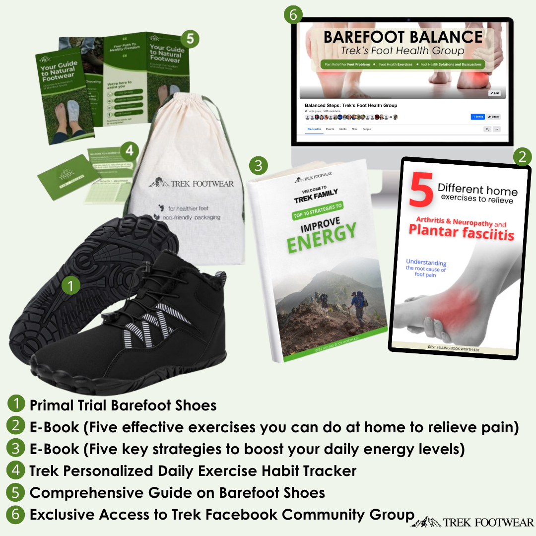 Primal Trail - Non-slip & Universal Winter Barefoot Shoe