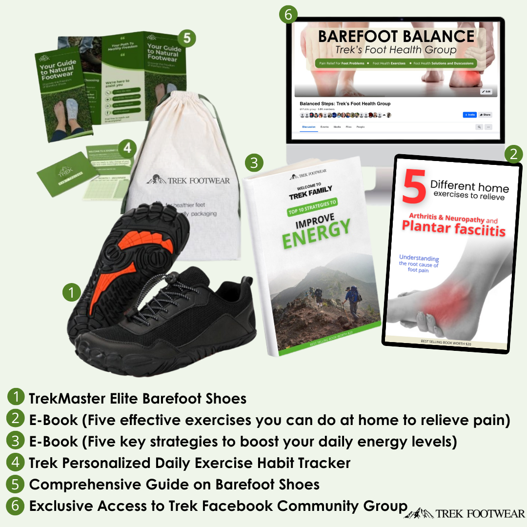 TrekMaster Elite - Non-Slip Barefoot Shoe (Unisex)