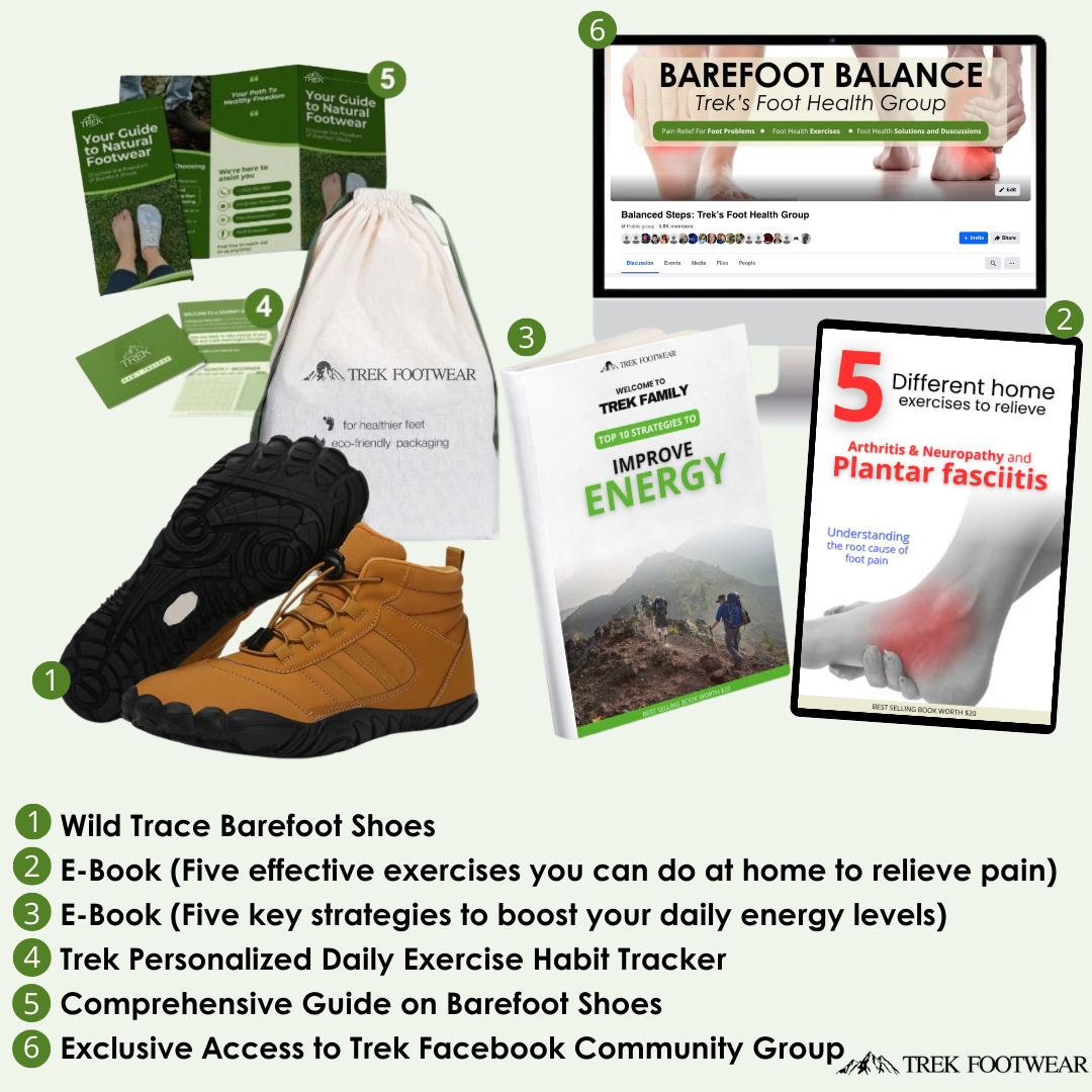 Wild Trace -  Non-slip & Waterproof Multi-Season Barefoot Shoe (Unisex)